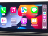●Apple Car Play:スマホとの有線接続で、ナビ・オーディオ再生などスマホのアプリ機能が画面でも使える便利機能です!