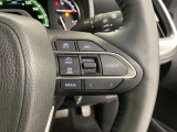前方の車との車間を設定し、スピードを上げたり緩めたりを自動で行ってくれる追尾式の「レーダークルーズ」。上級装備の一つです!高級車にしかつかない嬉しい機能です。