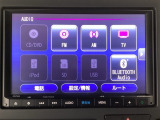 【オーディオ機能】オーディオは、フルセグTVの他にDVD/CDプレーヤーを装備♪もちろんFM/AMラジオもお聞きいただけますよ♪
