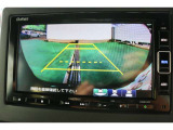 バックカメラを搭載しておりガイドラインも表示されますので車庫入れも安心ですね♪