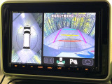 【全方位モニター用カメラ】専用のカメラにより、上から見下ろしたような視点で360度クルマの周囲を確認することができます☆死角部分も確認しやすく、狭い場所での切り返しや駐車もスムーズに行えます。