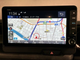 アンドロイドオート・アップルカープレイ対応9インチギャザズナビ搭載です。知らない道も安心ですね!