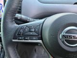 便利なステアリングスイッチを装備!運転中も使いやすい操作性で、快適なドライブをサポートします。