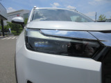 明るいLEDヘッドライトで、夜道も安心して運転して頂けます。