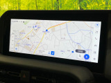 【12.3インチワイドナビ】高級感とインパクトのある大型ワイドナビを装備。各種オーディオ操作はもちろん、横長ワイド画面でのマップ2分割表示など、利便性も高いナビです♪