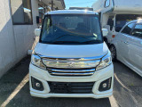 スペーシアカスタム XS ターボ デュアルカメラブレーキサポート 4WD 