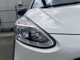 暗闇でも前方をくっきりと照らしてくれるライトです。夜の運転でも安心ですね