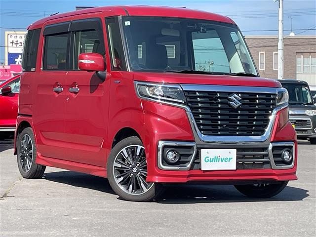 スペーシアカスタム ハイブリッド(HYBRID)  XSターボ 4WD 4WD ワンオーナー