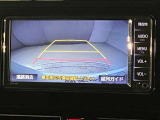 バックモニター付きなので車庫入れの際の後方確認もばっちり♪