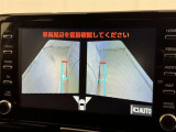 サイドモニターがあれば、見えにくい側方下部も確認可能できます。