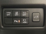 運転席回りのスイッチで安全装備のON/OFFも簡単に!