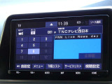 地デジ対応、フルセグデジタルTV放送が視聴できます。