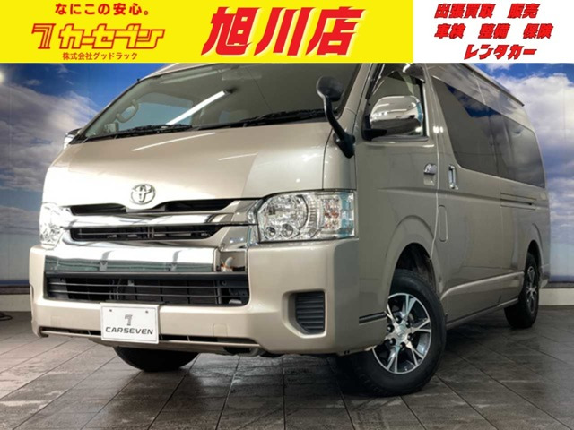 ハイエース 2.7 グランドキャビン 4WD 寒冷地仕様 ETC バックカメラ 禁煙車 4WD