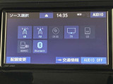 ブルートゥースに接続することにより、スマホに入ったお気に入りの音楽を車内で楽しむことができます♪あると本当に便利な機能になっています!