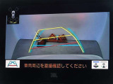 バックガイドモニターを装備しています、車庫入れもラクラクです。