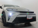 高輝度で点灯速度が速く、しかも消費電力の少ないLEDヘッドライトが装備されています!LEDの明るい光が走行中の視界の確保をサポートして、夜のドライブがより楽しく安全に運転できます♪