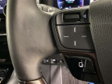 【ステアリングスイッチ】ハンドルから手を離すことなく操作することが可能です。