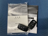 車両取扱説明書/メンテナンスノート/(保証書)/ (スマートキー・キーレス)/ スペアキー揃っております♪