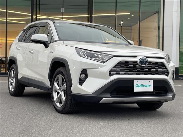 RAV4 2.5 ハイブリッド G E-Four 4WD 本革シート 修復歴無し