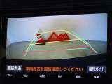 バックガイドモニターを装備しています、車庫入れもラクラクです。