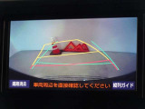 バックガイドモニターを装備しています、車庫入れもラクラクです。