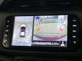 【全周囲カメラ】車両周囲の障害物の位置をモニターでチェックすることができます☆運転中や駐車時などの周囲の安全をサポートしてくれます☆