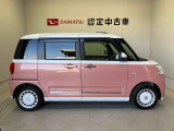 車両右側面からの写真になります。車をご覧になりたい時はお気軽に最寄りの店舗へご相談下さい。