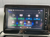 日産純正ナビ(MM223D-L)高い操作性や高画質、充実したメディア連携機能を備え、車種専用の音響チューニングにも対応しています。