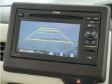 ◆バックカメラ◆リバースにするだけで映ります、後方の安全確認や、狭い駐車場での車庫入れ、雨の日や夜間など視界の悪い時に便利です!安全にバックする為には欠かせない装備です。