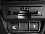 非常時やキャンプなどに役立つAC100Vコンセント付きです。ETCも装備してます。