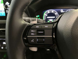 ステアリングスイッチでボリュームやチャンネル切り替え等オーディオ操作もラクラク!