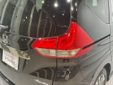 視認性がいいテールランプ。後続車にも存在をアピール。