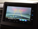 ◆バックカメラ◆リバースにするだけで映ります、後方の安全確認や、狭い駐車場での車庫入れ、雨の日や夜間など視界の悪い時に便利です!安全にバックする為には欠かせない装備です。