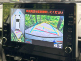 【パノラミックビューモニター】専用のカメラにより、上から見下ろしたような視点で360度クルマの周囲を確認することができます☆死角部分も確認しやすく、狭い場所での切り返しや駐車もスムーズに行えます。