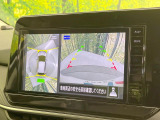 【アラウンドビューモニター】専用のカメラにより、上から見下ろしたような視点で360度クルマの周囲を確認することができます☆死角部分も確認しやすく、狭い場所での切り返しや駐車もスムーズに行えます。