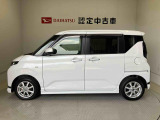 側面からの写真です。ご希望のお車が見当たらない場合は、弊社スタッフがしっかりとお客様のご要望に合ったお車をお探し致します。