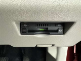 ETC車載器付きです。高速道路の料金所もスムーズに通過できます。