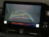 【バックカメラ】駐車時に後方がリアルタイム映像で確認できます。大型商業施設や立体駐車場での駐車時や、夜間のバック時に大活躍!運転スキルに関わらず、今や必須となった装備のひとつです!