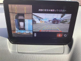 360&deg;ビューモニターの画面です。