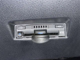 ETC車載器付きです。高速道路の料金所もスムーズに通過できます。