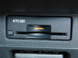 ビルトインETC2・0 インストルメントパネルのデザインにフィットするETCです。