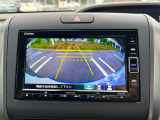 バックでの駐車が苦手な方や運転にあまり自信のない方でも後方の視界をしっかりサポート。安心して車庫入れが出来るバックカメラを装備しています!