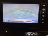 バックガイドモニターで、後方を確認しながら安心して駐車することができます。運転初心者も熟練者も必須の機能ですよ!
