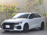 【中古車情報】アウディ RS3セダン 2.5 4WD  の中古車詳細（走行距離：2.5万km、カラー：グレイシアホワイトメタリック、販売地域：兵庫県西宮市）