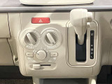 自分で自由に調整できるマニュアルエアコン!