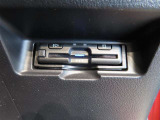 ETC車載器付きです。高速道路の料金所もスムーズに通過できます。