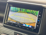 【バックカメラ】駐車時に後方がリアルタイム映像で確認できます。大型商業施設や立体駐車場での駐車時や、夜間のバック時に大活躍!運転スキルに関わらず、今や必須となった装備のひとつです!