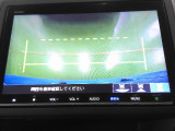 バックカメラの画像です。ガイドラインがスムースな車庫入れをサポートいたします。車庫入れの安心感がアップしますね。