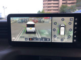 先進技術で見えルークス!日産軽初の3Dビューでクルマの周囲をぐるっと確認できるから安心。