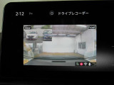 前後ドライブレコーダー★フロント用カメラとリア用カメラの画像です。